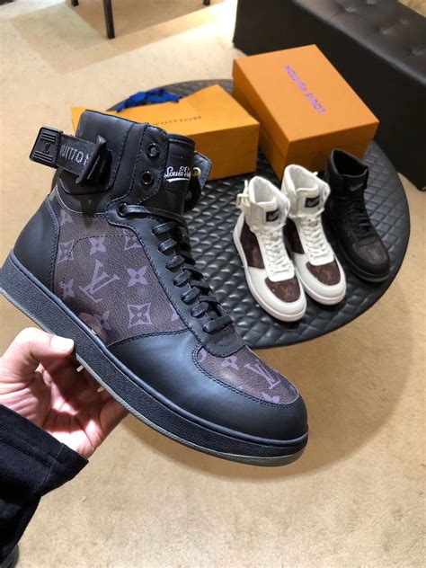 lv high neck shoes|louis vuitton designer sneakers.